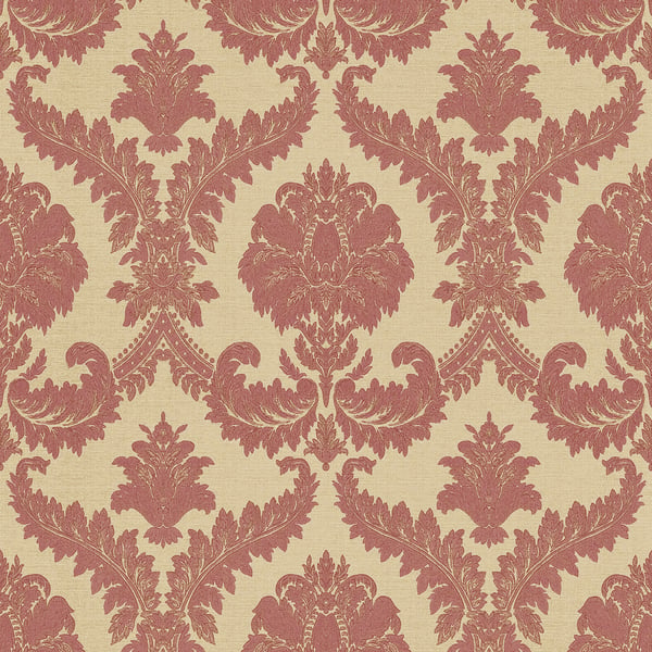 Galerie Wallpaper Product code: 23608 - Classic Italian Wallpaper Collection - Red Gold Colours -  