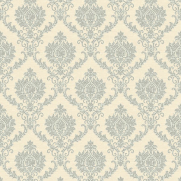 Galerie Wallpaper Product code: 23646 - Classic Italian Wallpaper Collection - Blue Cream Colours -  