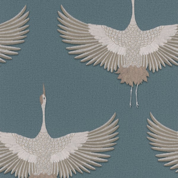 Galerie Wallpaper Product code: 34531 - Kumano Wallpaper Collection - Blue, Beige Colours -  