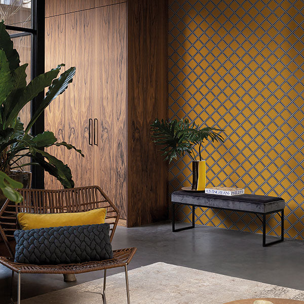 Galerie Wallpaper Product code: BO23030R - Luxe Wallpaper Collection - Ochre Colours -  