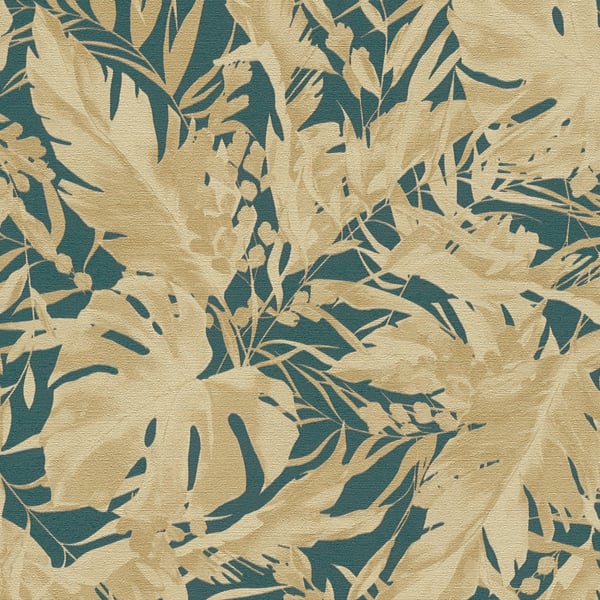 Galerie Wallpaper Product code: CL65239 - Cosmo Living Wallpaper Collection - Green Metallic Colours -  