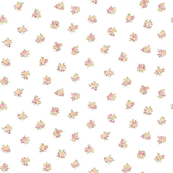 Galerie Wallpaper Product code: G23272 - Country Cottage Wallpaper Collection - Yellow Red Green Colours -  