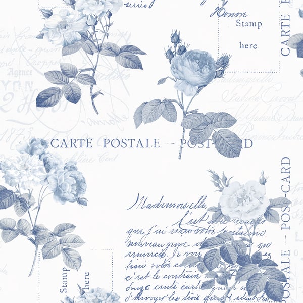 Galerie Wallpaper Product code: G56287 - Nostalgie Wallpaper Collection - Blue Colours -  