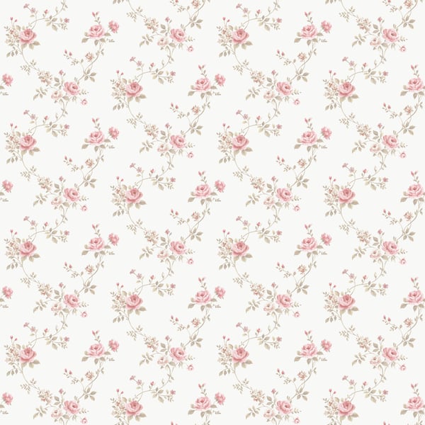 Galerie Wallpaper Product code: G67897 - Miniatures 2 Wallpaper Collection - Pink White Cream Colours -  
