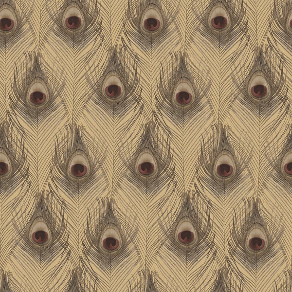 Galerie Wallpaper Product code: G67980 - Organic Textures Wallpaper Collection - Gold Red Colours -  