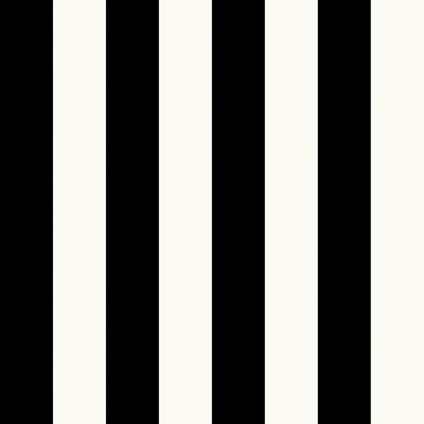 Galerie Wallpaper Product code: SY33918 - Simply Stripes 2 Wallpaper Collection - Pearl Black Colours -  