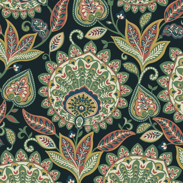 Galerie Wallpaper Product code: TJ41001 - Mulberry Tree Wallpaper Collection - Multi-coloured Colours -  