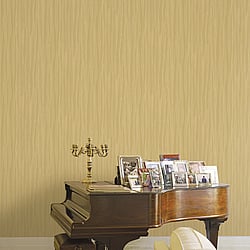Galerie Wallcoverings Product Code: 42563 - Opulence Wallpaper Collection Galerie Wallcoverings Product Code 42563 - Opulence Wallpaper Collection - Gold Colours - Pleated Texture Design