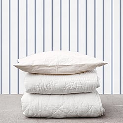 Galerie Wallcoverings Product Code: G67565 - Smart Stripes 2 Wallpaper Collection Galerie Wallcoverings Product Code G67565 - Smart Stripes 2 Wallpaper Collection - Navy Blue Colours - Napkin Stripe Design