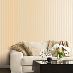 Galerie Wallcoverings Product Code: SM30331 - Simply Silks 4 Wallpaper Collection Galerie Wallcoverings Product Code SM30331 - Simply Silks 4 Wallpaper Collection - Dark Cream Colours - Matte Shiny Stripe Design