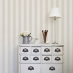 Galerie Wallcoverings Product Code: SY33920 - Simply Stripes 2 Wallpaper Collection Galerie Wallcoverings Product Code SY33920 - Simply Stripes 2 Wallpaper Collection - Off White Beige Colours - Tent Stripe Design
