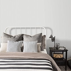 Galerie Wallcoverings Product Code: SY33961 - Simply Stripes 2 Wallpaper Collection Galerie Wallcoverings Product Code SY33961 - Simply Stripes 2 Wallpaper Collection - Grey Colours - Regency Stripe Design