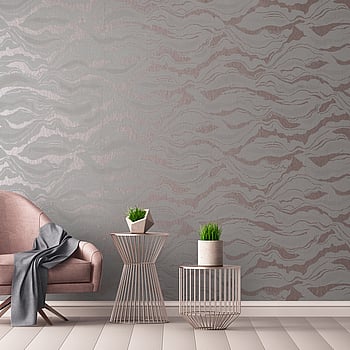 Galerie Wallcoverings Product Code 30025 - Slow Living Wallpaper Collection - Grey Lilac Pink Colours -  