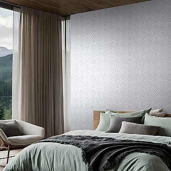 Galerie Wallcoverings Product Code 35809 - Fashion Icon Wallpaper Collection - White Grey Colours -  