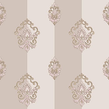 Galerie Wallcoverings Product Code 4624 - Italian Glamour Wallpaper Collection - Pink Colours -  