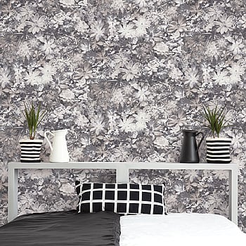 Galerie Wallcoverings Product Code 7321 - Evergreen Wallpaper Collection - Grey Colours -  