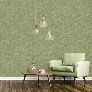 Galerie Wallcoverings Product Code 7355 - Evergreen Wallpaper Collection - Green Colours -  