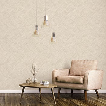 Galerie Wallcoverings Product Code 7357 - Evergreen Wallpaper Collection - Light Beige Colours -  