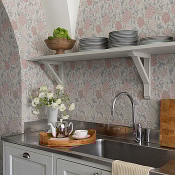 Galerie Wallcoverings Product Code 82033 - Hidden Treasures Wallpaper Collection - Pink Colours -  