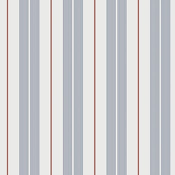 Galerie Wallcoverings Product Code 9815-1 - Essential Stripes Wallpaper Collection - Dark Blue Red Colours -  