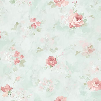 Galerie Wallcoverings Product Code AB42417 - Abby Rose 3 Wallpaper Collection - Teal Pink Colours -  