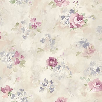 Galerie Wallcoverings Product Code AF37710 - Abby Rose 4 Wallpaper Collection - Plum Grey Blue Colours -  