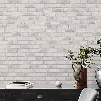 Galerie Wallcoverings Product Code BB51110 - Bricks And More Wallpaper Collection - Cream White Colours -  