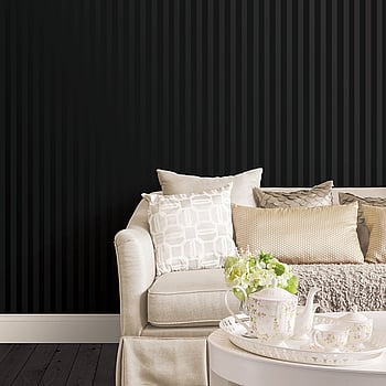 Galerie Wallcoverings Product Code CI38248 - Classic Silks 4 Wallpaper Collection - Black Colours -  