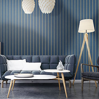 Galerie Wallcoverings Product Code CM27056 - Botanica Wallpaper Collection - Blue Colours -  