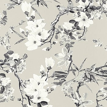 Galerie Wallcoverings Product Code ES31102 - Escape Wallpaper Collection - White, Beige, Grey, Black Colours -  