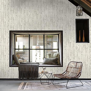 Galerie Wallcoverings Product Code EX31021 - Exposed Wallpaper Collection - White Brown Colours -  