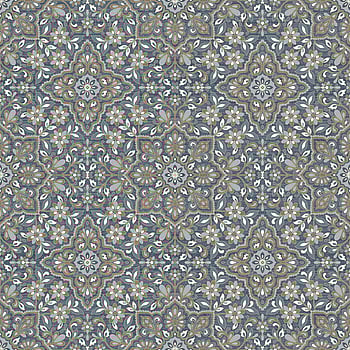 Galerie Wallcoverings Product Code FH37542 - Homestyle Wallpaper Collection - White Blue Gold Colours -  