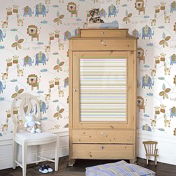 Galerie Wallcoverings Product Code G56022 - Just 4 Kids 2 Wallpaper Collection - Blue Beige Colours -  