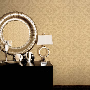 Galerie Wallcoverings Product Code G67779 - Ambiance Wallpaper Collection - Ochre Gold Colours -  