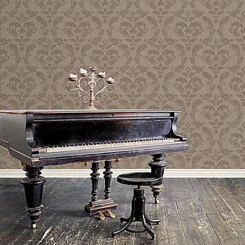 Galerie Wallcoverings Product Code G67781 - Ambiance Wallpaper Collection - Taupe Colours -  