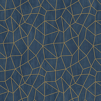 Galerie Wallcoverings Product Code G68082 - Special FX 2 Wallpaper Collection - Gold, Navy Colours -  