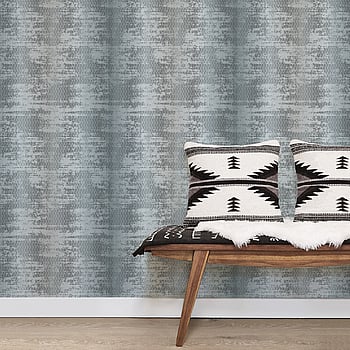 Galerie Wallcoverings Product Code G78288 - Bazaar Wallpaper Collection - Teal Black Colours -  