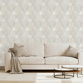 Galerie Wallcoverings Product Code NHW1044 - Enchanted Wallpaper Collection - Beige Blue Colours -  