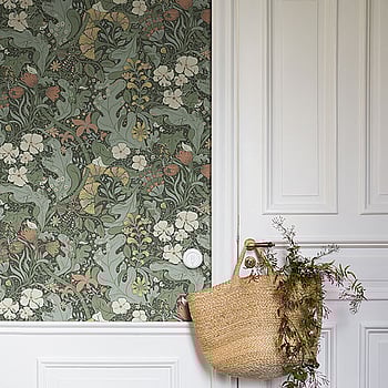 Galerie Wallcoverings Product Code S83103 - Sommarang Wallpaper Collection - Green Colours -  