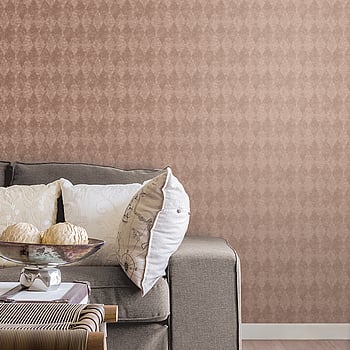 Galerie Wallcoverings Product Code SB37923 - Simply Silks 4 Wallpaper Collection - Rose Gold Metallic Colours -  